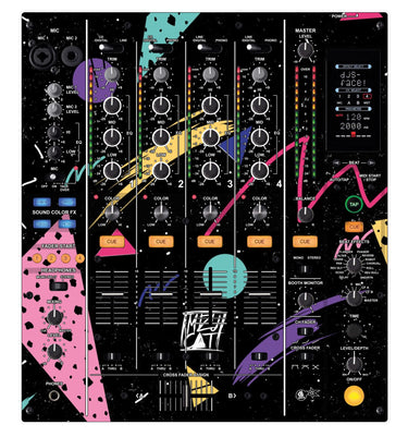 Pioneer DJ DJM 800 Skin Mizucat Black